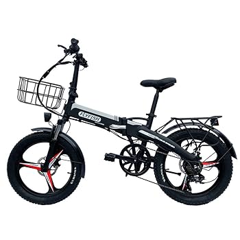 Amazon | 20インチ スポーツ自転車 折畳シティサイクル 電動